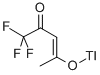 THALLIUM(I) TRIFLUOROACETYLACETONATE Struktur