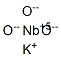 Niobium potassium oxide Struktur