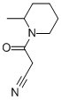 Piperidine,1-(cyanoacetyl)-2-methyl- Struktur