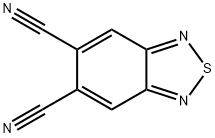 Benzo[1,2,5]thiadiazole-5,6-dicarbonitrile Struktur