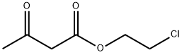 3-Oxobutyric acid 2-chloroethyl ester Struktur