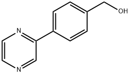 3-(Pyrazin-2-yl)benzyl alcohol Struktur