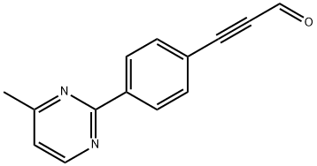 2-Propynal, 3-(4-methyl-2-pyrimidinyl)- (9CI) Struktur