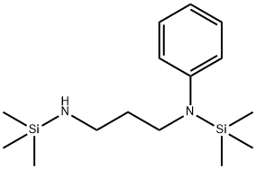 N,N'-Bis(trimethylsilyl)-N-phenyl-1,3-propanediamine Struktur