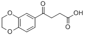 4-[3,4-(ETHYLENEDIOXY)PHENYL]-4-OXOBUTYRIC ACID Struktur