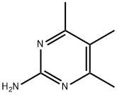 2-Pyrimidinamine, 4,5,6-trimethyl- (9CI) Struktur