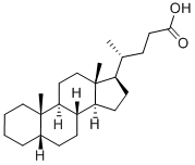 5Β-コラン酸 化學構造式