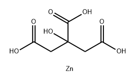 Zinc citrate  Structure