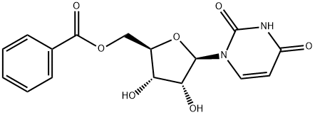 5-BENZOYLURIDINE CRYSTALLINE Struktur