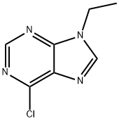 6-Chloro-9-Ethyl-9H-Purine Struktur