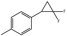 4-(2,2-DIFLUOROCYCLOPROPYL)-TOLUENE Struktur