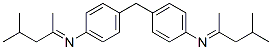 4,4'-Methylenebis[N-(1,3-dimethylbutylidene)benzenamine] Struktur