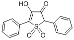 2,5-DIPHENYL-4-HYDROXY-3-OXO-2,3-DIHYDROTHIOPHENE 1,1-DIOXIDE Struktur