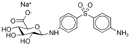 Dapsone N-β-D-Glucuronide SodiuM Salt Struktur