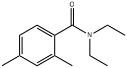 N,N-Diethyl-2,4-dimethylbenzamide Struktur