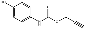 (4-HYDROXY-PHENYL)-CARBAMIC ACID PROP-2-YNYL ESTER Struktur