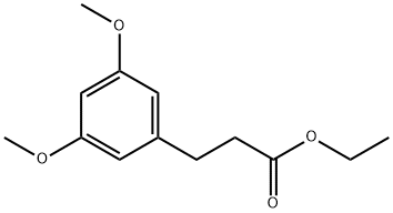 3-(3,5-DIMETHOXY-PHENYL)-PROPIONIC ACID ETHYL ESTER Struktur