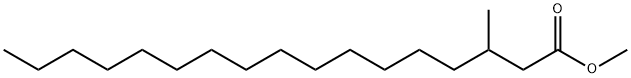 3-Methylheptadecanoic acid methyl ester Struktur