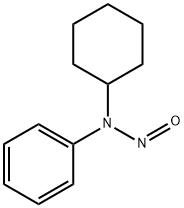 N-Nitroso-N-cyclohexylaniline Struktur