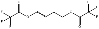 1-Butene-1,4-diol di(trifluoroacetate) Struktur