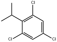 1,3,5-Trichloro-2-(1-methylethyl)benzene Struktur