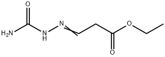 ethyl 3-[(aminocarbonyl)hydrazono]propionate Struktur