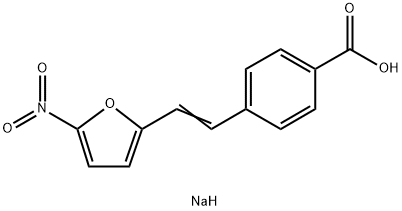 Sodium nifurstylenate Struktur