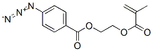 2-[(2-methyl-1-oxo-2-propenyl)oxy]ethyl 4-azidobenzoate Struktur