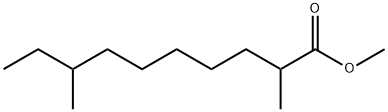 2,8-Dimethyldecanoic acid methyl ester Struktur