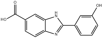 2-(3-HYDROXY-PHENYL)-3H-BENZOIMIDAZOLE-5-CARBOXYLIC ACID price.