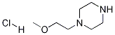 Piperazine, 1-(2-Methoxyethyl)-, Monohydrochloride Struktur