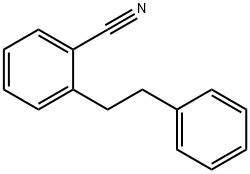 2-(2-苯乙基)苯甲腈, 5505-00-0, 結(jié)構(gòu)式