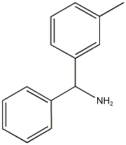 1-(3-methylphenyl)-1-phenylmethanamine(SALTDATA: HCl) Struktur