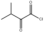 Butanoyl chloride, 3-Methyl-2-oxo- Struktur