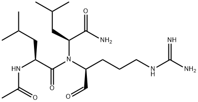 LEUPEPTIN HEMISULFATE MONOHYDRATE Struktur