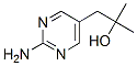 5-Pyrimidineethanol, 2-amino--alpha-,-alpha--dimethyl- (9CI) Struktur