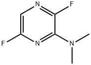 Pyrazinamine, 3,6-difluoro-N,N-dimethyl- (9CI) Struktur