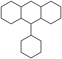 9-Cyclohexyltetradecahydroanthracene Struktur