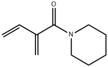 Piperidine, 1-(2-methylene-1-oxo-3-butenyl)- (9CI) Struktur