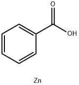 Zinc benzoate Struktur