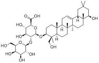 SOYASAPONIN III Struktur