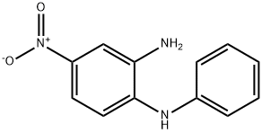 N-(2-AMINO-4-NITROPHENYL)-N-PHENYLAMINE Struktur