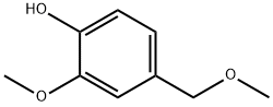 2-メトキシ-4-(メトキシメチル)フェノール 化學(xué)構(gòu)造式