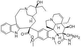 Desacetylvinblastine hydrazide