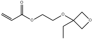 2-Propenoicacid,2-[(3-ethyl-3-oxetanyl)oxy]ethylester(9CI) Struktur