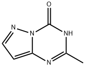 Pyrazolo[1,5-a]-1,3,5-triazin-4(1H)-one, 2-methyl- (9CI) Struktur