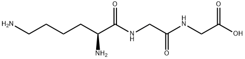 H-LYS-GLY-GLY-OH 2HCL H2O Struktur