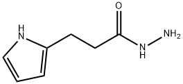 1H-Pyrrole-2-propanoic  acid,  hydrazide Struktur