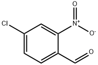 4-Chloro-2-nitrobenzaldehyde Struktur