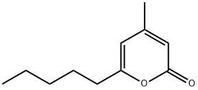 2H-Pyran-2-one, 4-methyl-6-pentyl- Struktur